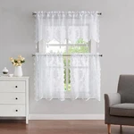 Warm Home Designs 3 Piece Lace Kitchen Curtains Tiers And Valances Set New. Price: $25.95.