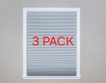 Pack Redi Shade Gray Room Darkening Pleated Paper 36X72 No Tools New. Price: $24.99.