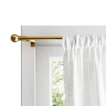 Zenna Home Adjustable Curtain Tension Rod For Windows, No Drill Expandable Te... Open. Price: $50.15.