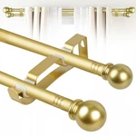 Double Rods For Windows Set 30 To 60 Inch,gold Curtains With 2PCS... New. Price: $27.16.