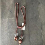 New! Trimland Trimmings Burgundy/gold Rope Drapery Tie Back/pull. Price: $14.99.