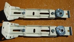 (2) Kirsch 6-1/4" Adjustable Superfine Traverse Rod Center Support Brackets Used. Price: $9.85.