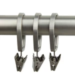 Desyne Curtain Pivot Rings For 5/8-INCH Rod, Satin Nickel, Set Of 10 New. Price: $19.01.