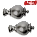 Cambria Premier Complete Apothecary Finial Graphite (set Of 2) By New. Price: $19.99.