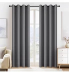 Pony Dance Blackout Curtains 55X80 Grey Grommet Thermal Room Darkening Window New. Price: $29.98.
