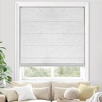 Unishades 100% Blackout Cordless Roman Shades, French Doors, Windows 19 3/4" New. Price: $61.59.