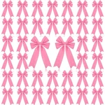 24 Pcs Valentine's Day Decoration Pink Velvet Bows 5 X 7.9 Inch Rib... New. Price: $36.00.