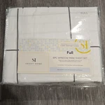 Sweet Home Collection Full 6-PIECE Sheet Set 1500TC Window Pane Deep Pocket New. Price: $26.99.