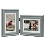 Vertical & Horizontal 5X7 Picture Frames Double Hinged Wood Folding Photo Fra... New. Price: $34.32.