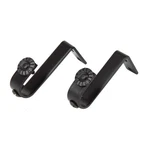 3/4" Ceiling Bracket (pair) Single, Black, 2 Piece New. Price: $16.67.