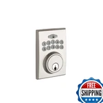 Copper Creek DBF3410SS Square Electronic Keypad Deadbolt Satin Stainless New. Price: $173.79.