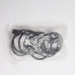 (10-PK) Rod Desyne Curtain 2" Rings With Clips Black Steel 1929-12 New. Price: $6.99.