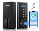 Philips Builtin Wifi Smart Lock, Keyless Entry Door With App, Touchscree... New. Price: $215.68.