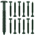 Morningro 12 Pack Vinyl Shutter Fasteners Plastic Screws Forest Green New. Price: $11.84.