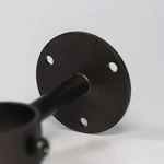 Ihrdnnr Curtain Rod Brackets Heavy Duty Ceiling-mount Holders For Black New. Price: $25.70.