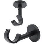 Heavy Duty Curtain Rod Brackets For Wall & Ceiling Installation, 2 Pack Ceili... New. Price: $33.93.