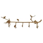 Vintage Bird On Branch With Leaves Decorative Wall Hanger Rack,brass Coa... New. Price: $137.60.