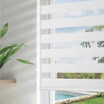 Joydeco White Sheer Zebra Blinds For Windows Cordless 70 Inch Wideprivacy Light New. Price: $145.74.