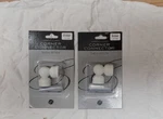 New Cambria Classic Corner Connector Satin White 5/8" (2-PACK). Price: $10.57.