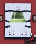 Achim Window Complete Set Gourmet Embellished Tailored Cottage 36 X 58 New. Price: $19.95.