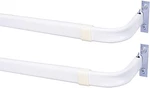 Blu-pier Tech Heavy Duty Single Rod,lock Seam Curtain 28 To 48-INCH Adjustab New. Price: $19.01.