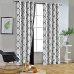Melodieux Moroccan Blackout Curtains 63 Inches Length For Bedroom, Living New. Price: $29.99.