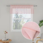 Lktcobtac Valances Pink Tiers Rod Pocket 52"W X 10"L (pack Of 1), New. Price: $14.76.