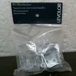 Levolor Pwldminibr Blind Brackets Pair, Clear, Free Shipping New. Price: $10.00.