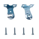 2 Pcs Zinc Roller Window Shade Outside Mount Brackets Curtain Rod Holder Set New. Price: $16.71.