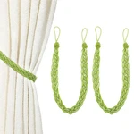 Uxcell Pcs Curtain Tiebacks, 56CM/22 Braided Drapery Holdback Light Green New. Price: $13.45.