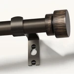 Lootkell Modern Antique Brown Bronze Curtain Rods For Windows 48 To 84 Inches... New. Price: $34.45.