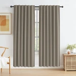 Keqiaosuocai Linen Blackout Curtains For Doorway 80 Inches Long Complete... New. Price: $58.17.