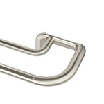 Curtain Rod Double 30-84 Wrap Around Nickel Umbra Twilight Design Ideal Blackout New. Price: $74.99.