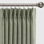 Rain City Sage Green Sheer Curtains Pinch Pleated,back Tab With Hooks,farmhou... New. Price: $59.55.