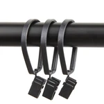 Desyne Curtain Pivot Rings For 1-INCH Rod, Black, Set Of 10 New. Price: $15.24.