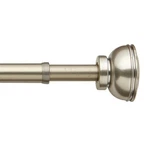 Bali Blinds Decorative Spring Tension Rod, 24-36", Brushed Pewter New. Price: $31.79.