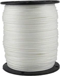 Inch White Dacron Polyester Rope - (#4) 1/8" X 1000 Ft Spool, New. Price: $63.99.