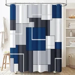 Bttn Inches Long Fabric Shower Curtain - 72X78 Geometric Waterproof Cloth ... New. Price: $43.96.