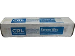 Crl Screen Wire 24" Charcoal Fiberglass Mesh Window Door Insect Roll FCS8588-M New. Price: $21.99.