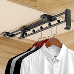 Heavy Duty Extendable Pull Out Closet Rod - Sliding Wardrobe For Incr New. Price: $27.89.