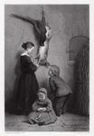 Unique Henriette Browne 1800S Antique Engraving "todays Catch" Signed Framed Coa Unspecified. Price: $269.00.