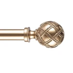 Ycolnaefllr 1 Inch Diameter Single Curtain Rod For Windows Heavy Duty Drapery... New. Price: $36.50.
