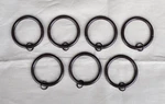 Urbanest Set Of Metal Curtain Eyelet Rings 3 Inch Inner 8PCS, Bronze New. Price: $32.99.
