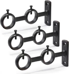 Goowin Curtain Rod Bracket, 3PCS Adjustable Holder, Double New. Price: $14.99.