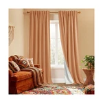 Boho Orange Blackout Curtains 108 Inches Long, Retro Mid Century Mo... Fast Ship New. Price: $80.10.