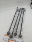Pack Kenney Decorative Curtain Rod Set 28-48IN Oil Rubbed Bronze 5/8IN Window New. Price: $34.99.