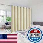 Nicetown Beige Curtains For Sliding Glass Door 84 Inch Long Grommet Single New. Price: $47.11.