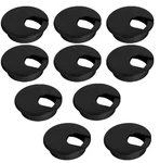 Lepohome 10 Pack Round Plastic Desk Grommets, Black Wire 2-1/2 Inch, New. Price: $22.57.
