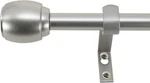 Decopolitan 30890-SL28 Cap Curtain Rod Set, To 48 Inches, Silver New. Price: $18.99.