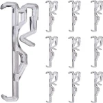 Valance Clips 10PCS 2.5INCH Clear Plastic Hidden Retainer Holder For Window New. Price: $10.10.